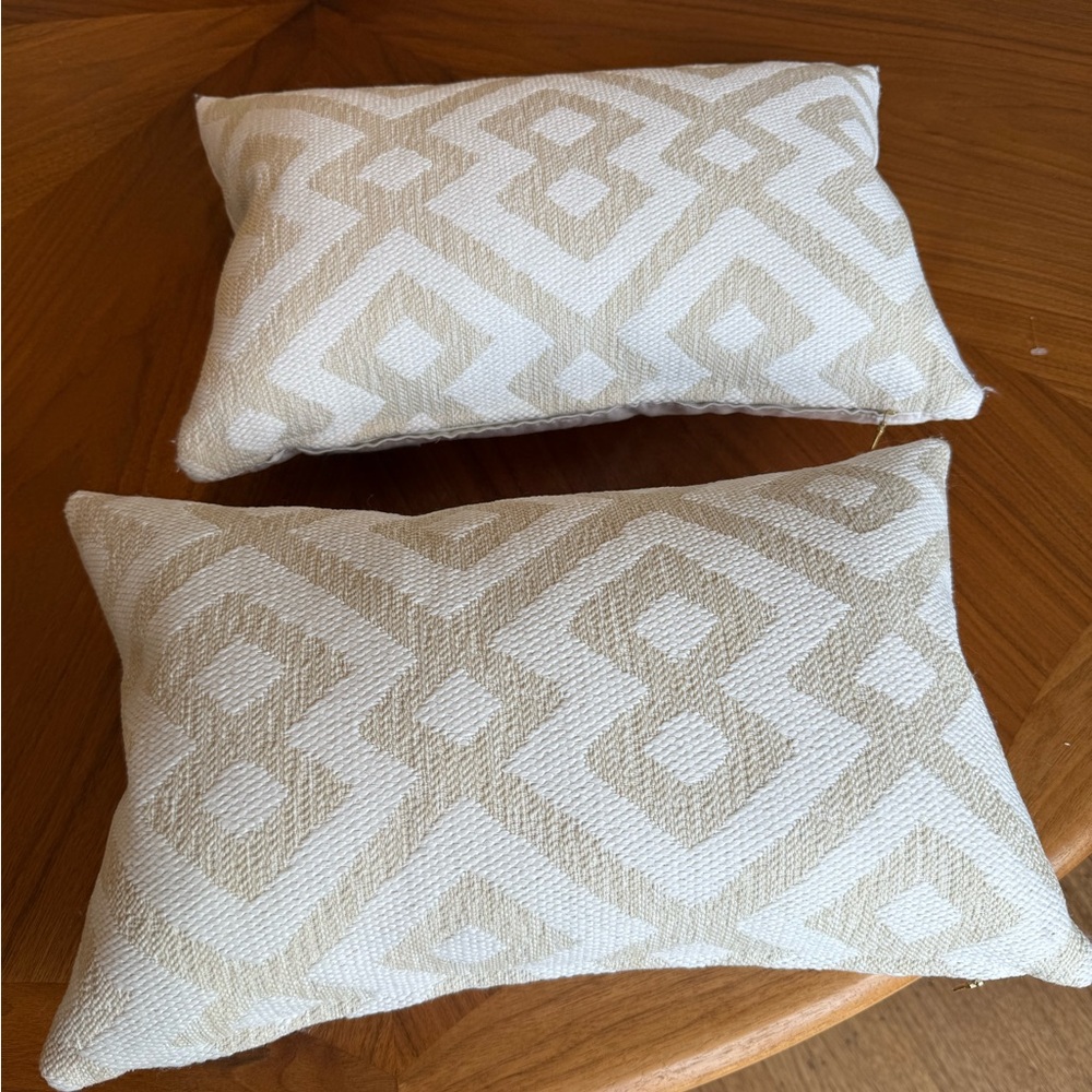 Geometric Patterned Throw Pillows